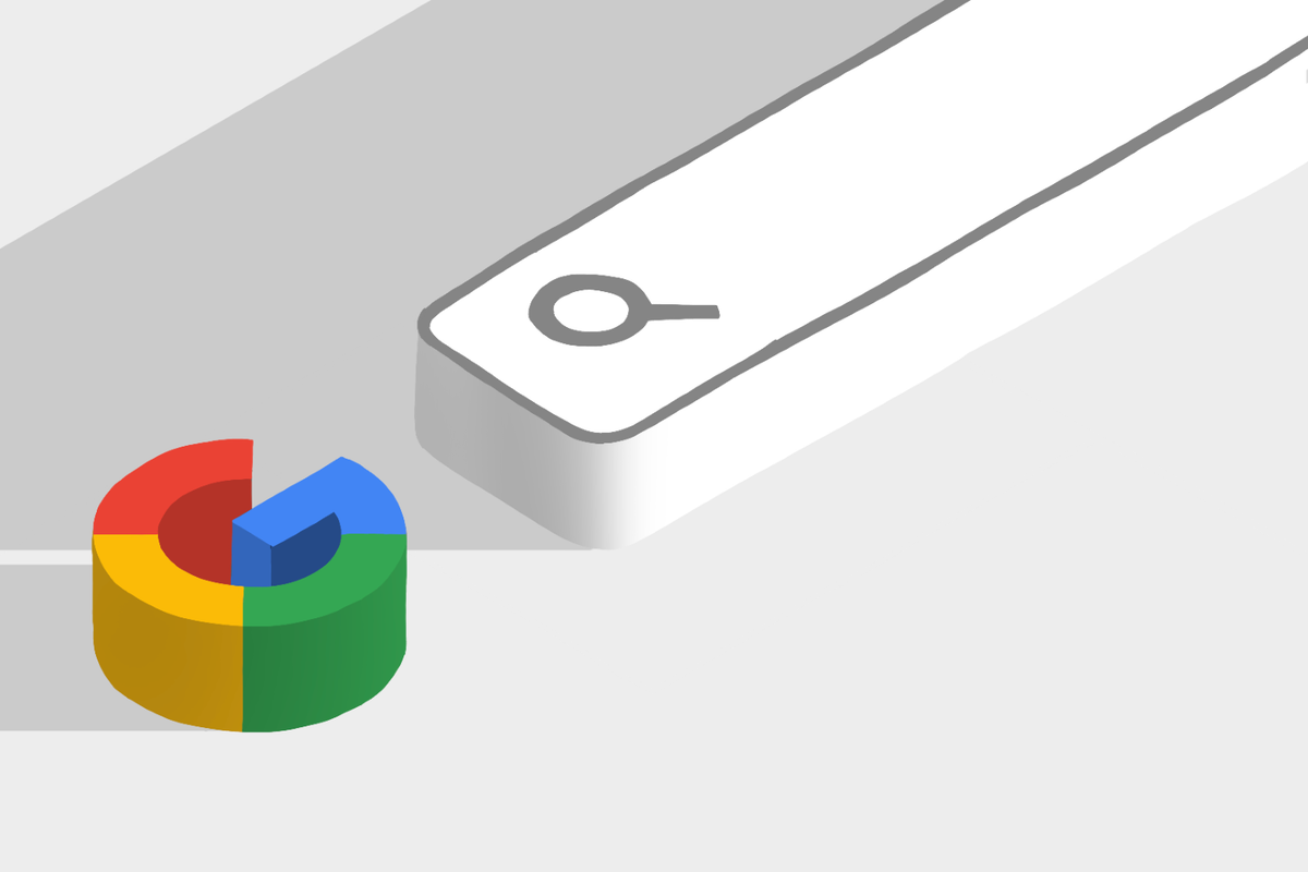 Логотип Google и строка поиска с иконкой лупы