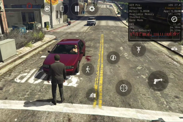 Энтузиасты портировали GTA V и GTA IV на смартфоны